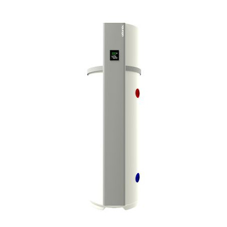 Chauffe-eau thermodynamique Calypso connecté vertical sur socle 250L